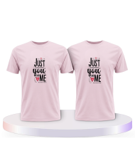 Just You and Me Pärchen T-Shirts | Paarpulli