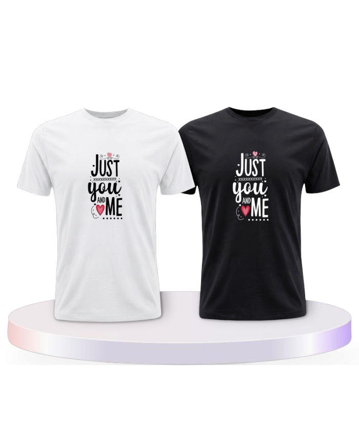 Just You and Me Pärchen T-Shirts | Paarpulli