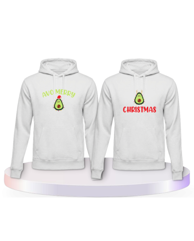 Gemeinsamer Look: Avo Merry Christmas Hoodies | Paarpulli