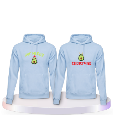 Gemeinsamer Look: Avo Merry Christmas Hoodies | Paarpulli