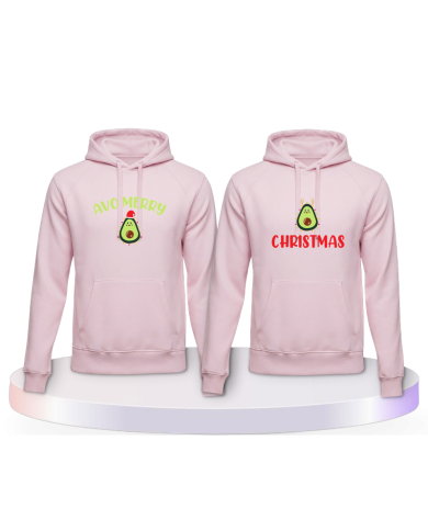 Gemeinsamer Look: Avo Merry Christmas Hoodies | Paarpulli