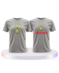 Avo Merry Christmas Pärchen T-Shirts | Paarpulli