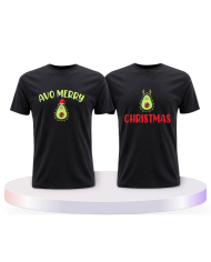 Avo Merry Christmas Pärchen T-Shirts | Paarpulli