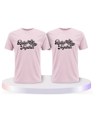 Partnerlook T-Shirts mit Better Together mit Herz | Paarpulli