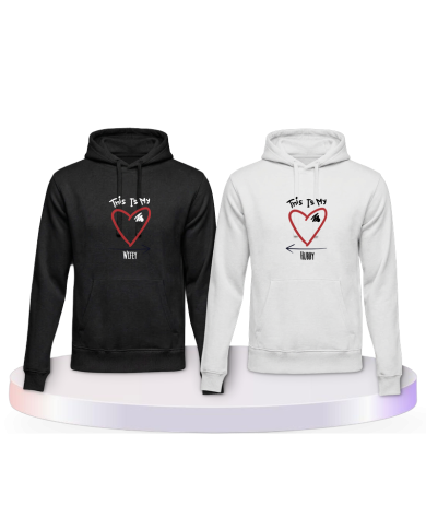 This is my Wifey and Hubby Couple Hoodies kaufen | Paarpulli