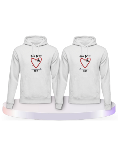 This is my Wifey and Hubby Couple Hoodies kaufen | Paarpulli