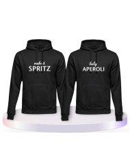 Make it Spritz Holy Aperoli Pärchen Hoodies | Paarpulli