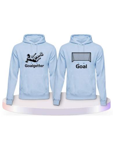 Goalgetter Pärchen Hoodies | Paarpulli