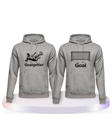 Goalgetter Pärchen Hoodies | Paarpulli