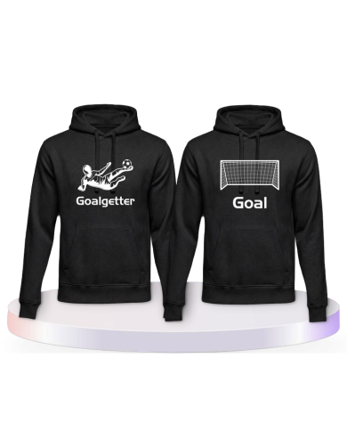 Goalgetter Pärchen Hoodies | Paarpulli