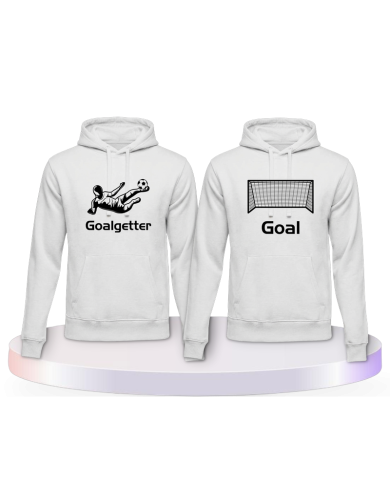 Goalgetter Pärchen Hoodies | Paarpulli