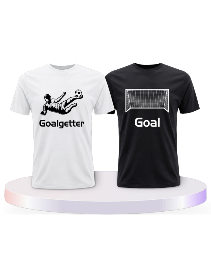 Goalgetter Pärchen T-Shirts | Paarpulli
