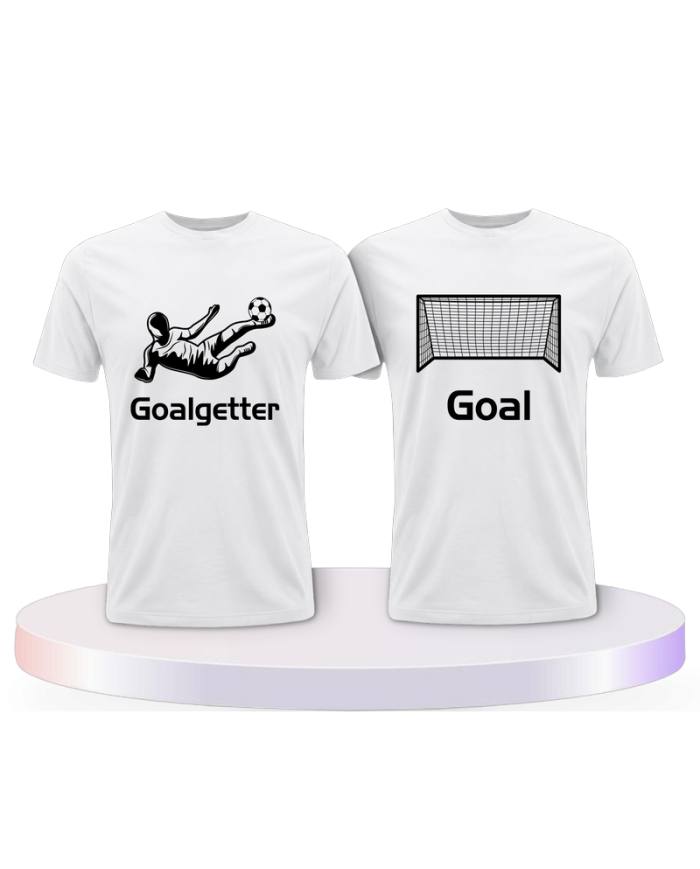 Goalgetter Pärchen T-Shirts | Paarpulli