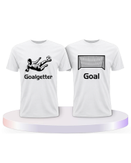 Goalgetter Pärchen T-Shirts | Paarpulli
