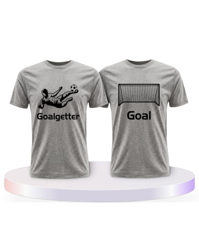 Goalgetter Pärchen T-Shirts | Paarpulli