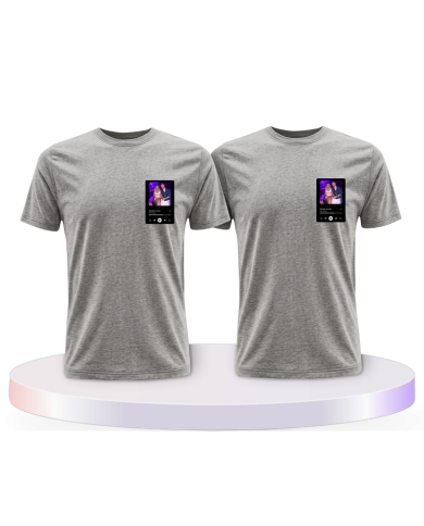 Partnerlook T-Shirts mit Songcover Personalisierbar | Paarpulli