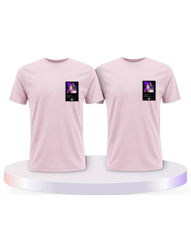 Partnerlook T-Shirts mit Songcover Personalisierbar | Paarpulli