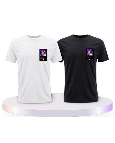 Partnerlook T-Shirts mit Songcover Personalisierbar | Paarpulli