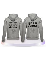 Ich Bin Besoffen Couple Hoodies kaufen | Paarpulli
