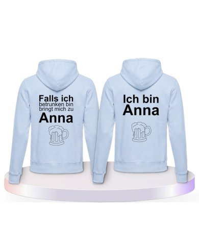 Ich Bin Besoffen Couple Hoodies kaufen | Paarpulli
