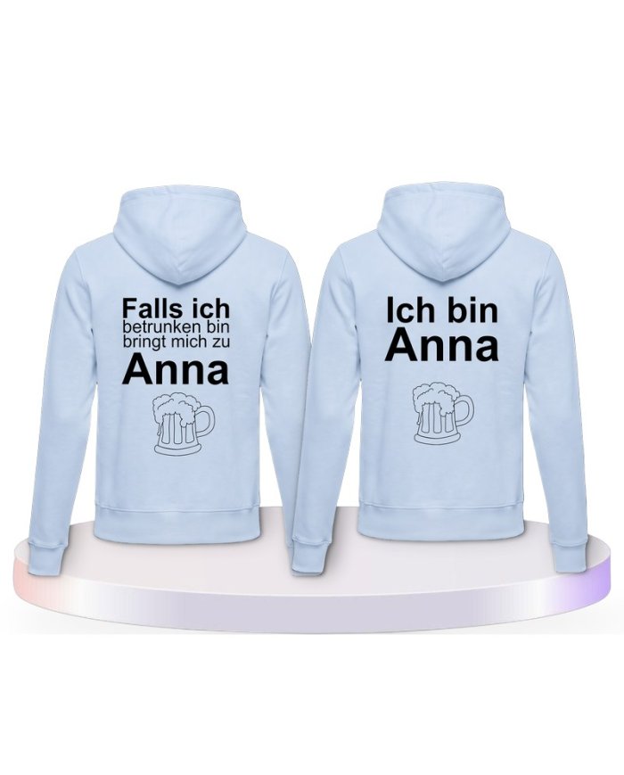 Ich Bin Besoffen Couple Hoodies kaufen | Paarpulli
