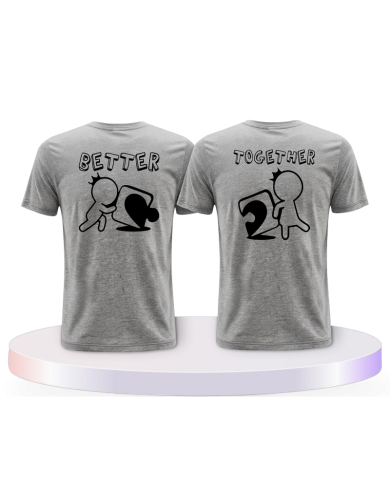 Better Together Couple T-Shirts kaufen | Paarpulli