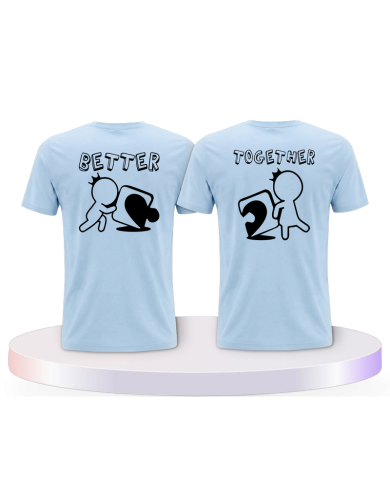 Better Together Couple T-Shirts kaufen | Paarpulli