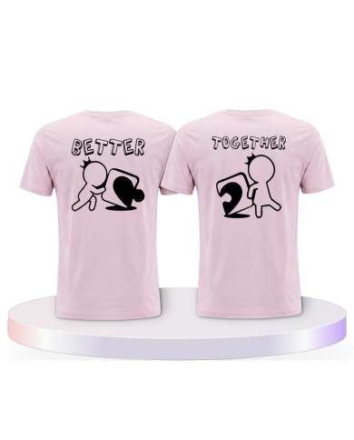 Better Together Couple T-Shirts kaufen | Paarpulli