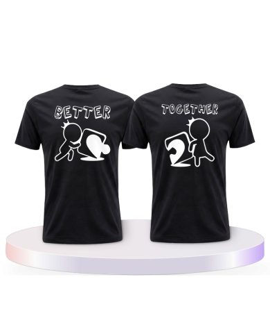 Better Together Couple T-Shirts kaufen | Paarpulli