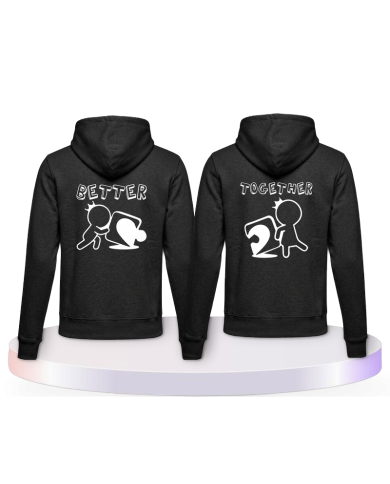 Better Together Couple Hoodies kaufen | Paarpulli