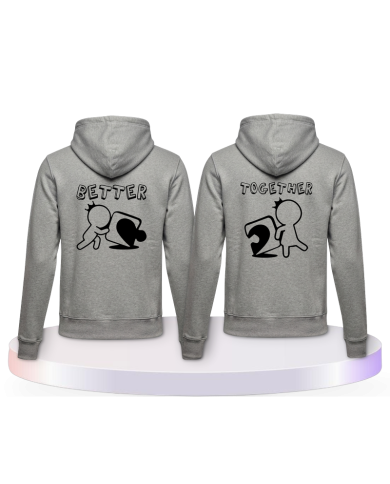 Better Together Couple Hoodies kaufen | Paarpulli