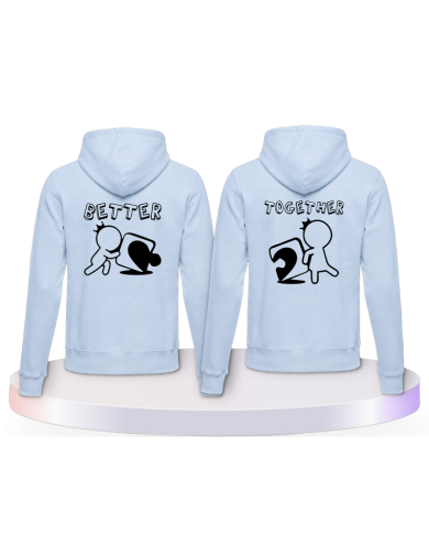 Better Together Couple Hoodies kaufen | Paarpulli