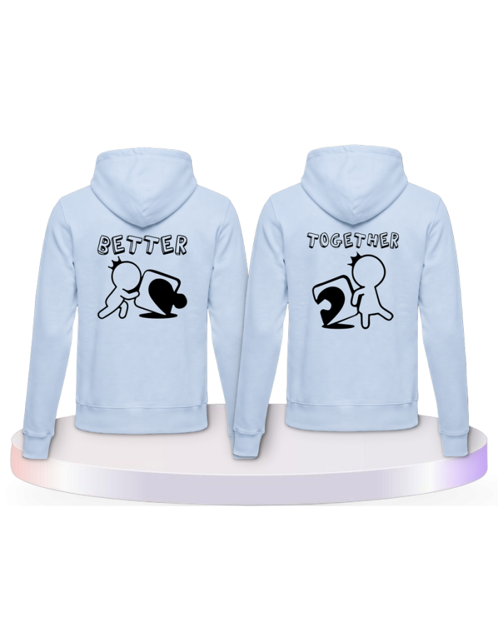 Better Together Couple Hoodies kaufen | Paarpulli