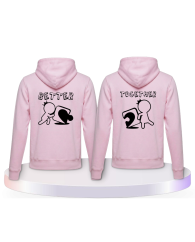 Better Together Couple Hoodies kaufen | Paarpulli