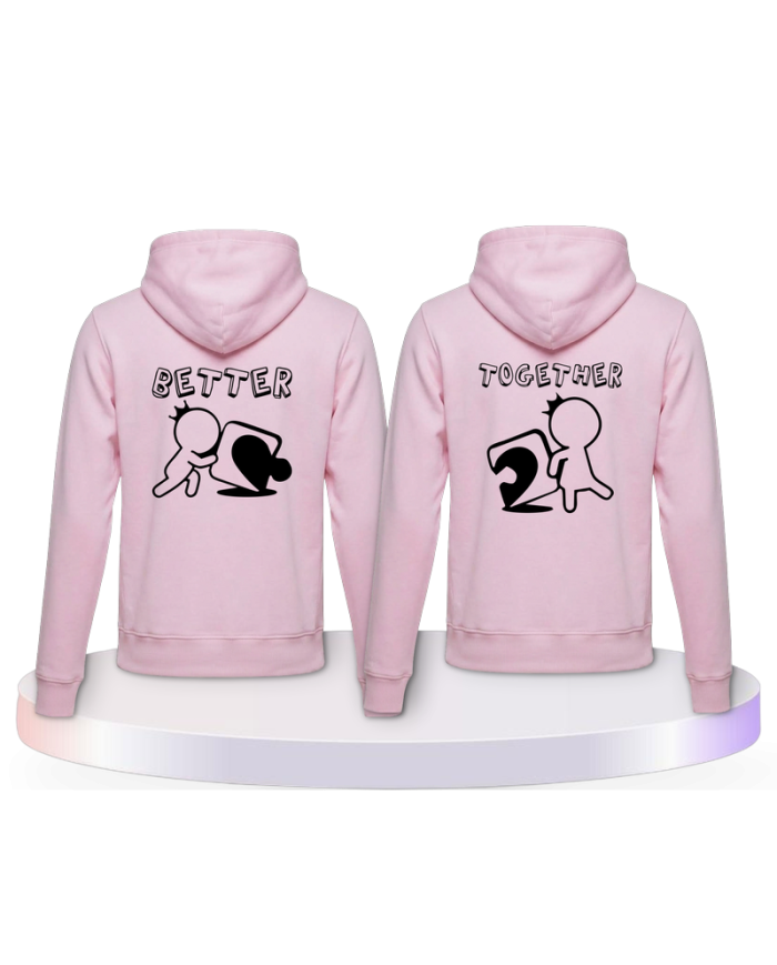 Better Together Couple Hoodies kaufen | Paarpulli