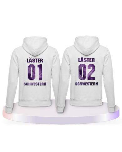 Läster Schwestern Couple Hoodies kaufen | Paarpulli