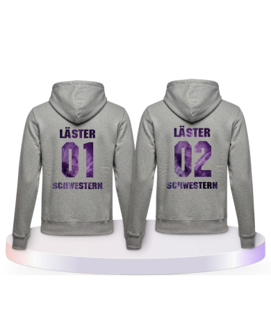 Läster Schwestern Couple Hoodies kaufen | Paarpulli