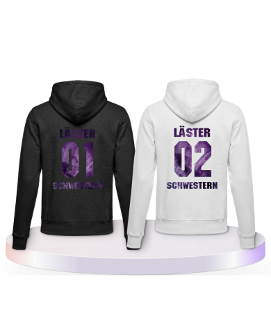 Läster Schwestern Couple Hoodies kaufen | Paarpulli