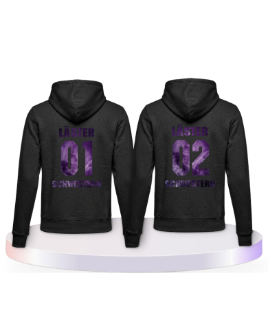 Läster Schwestern Couple Hoodies kaufen | Paarpulli