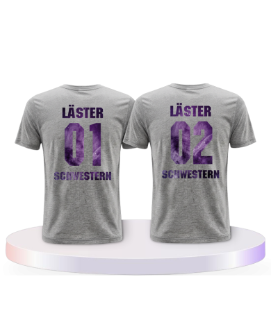 Gemeinsamer Look: Läster Schwestern T-Shirts | Paarpulli