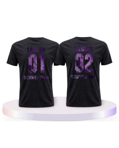 Gemeinsamer Look: Läster Schwestern T-Shirts | Paarpulli