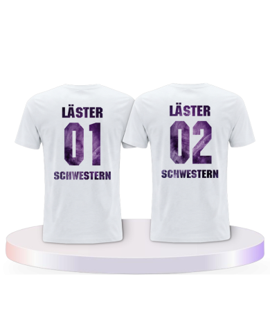 Gemeinsamer Look: Läster Schwestern T-Shirts | Paarpulli