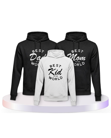 Best Family Familienset Hoodies | Paarpulli