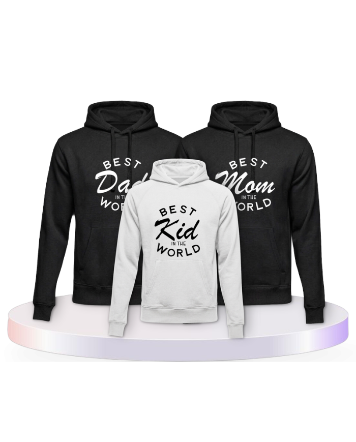 Best Family Familienset Hoodies | Paarpulli