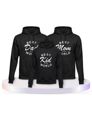 Best Family Familienset Hoodies | Paarpulli