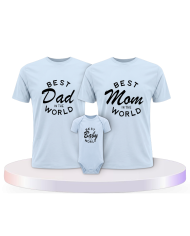 Familienlook T-Shirts mit Best Family Familienset | Paarpulli