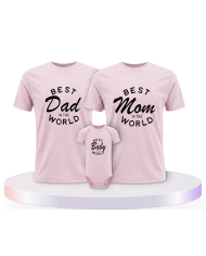 Familienlook T-Shirts mit Best Family Familienset | Paarpulli