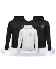 Familienlook Hoodies mit Est Family Wunschjahr | Paarpulli