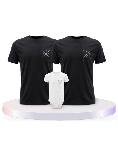 Est Family Familienset Wunschjahr Familien T-Shirts | Paarpulli