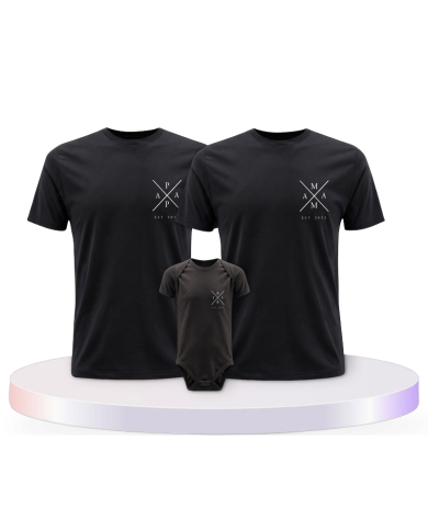 Est Family Familienset Wunschjahr Familien T-Shirts | Paarpulli